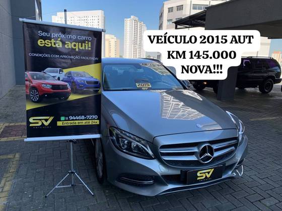 MERCEDES-BENZ C 180 1.6 CGI AVANTGARDE 16V TURBO GASOLINA 4P AUTOMÁTICO MERCEDES-BENZ C 180 1.6 CGI AVANTGARDE 16V TURBO GASOLINA 4P AUTOMÁTICO